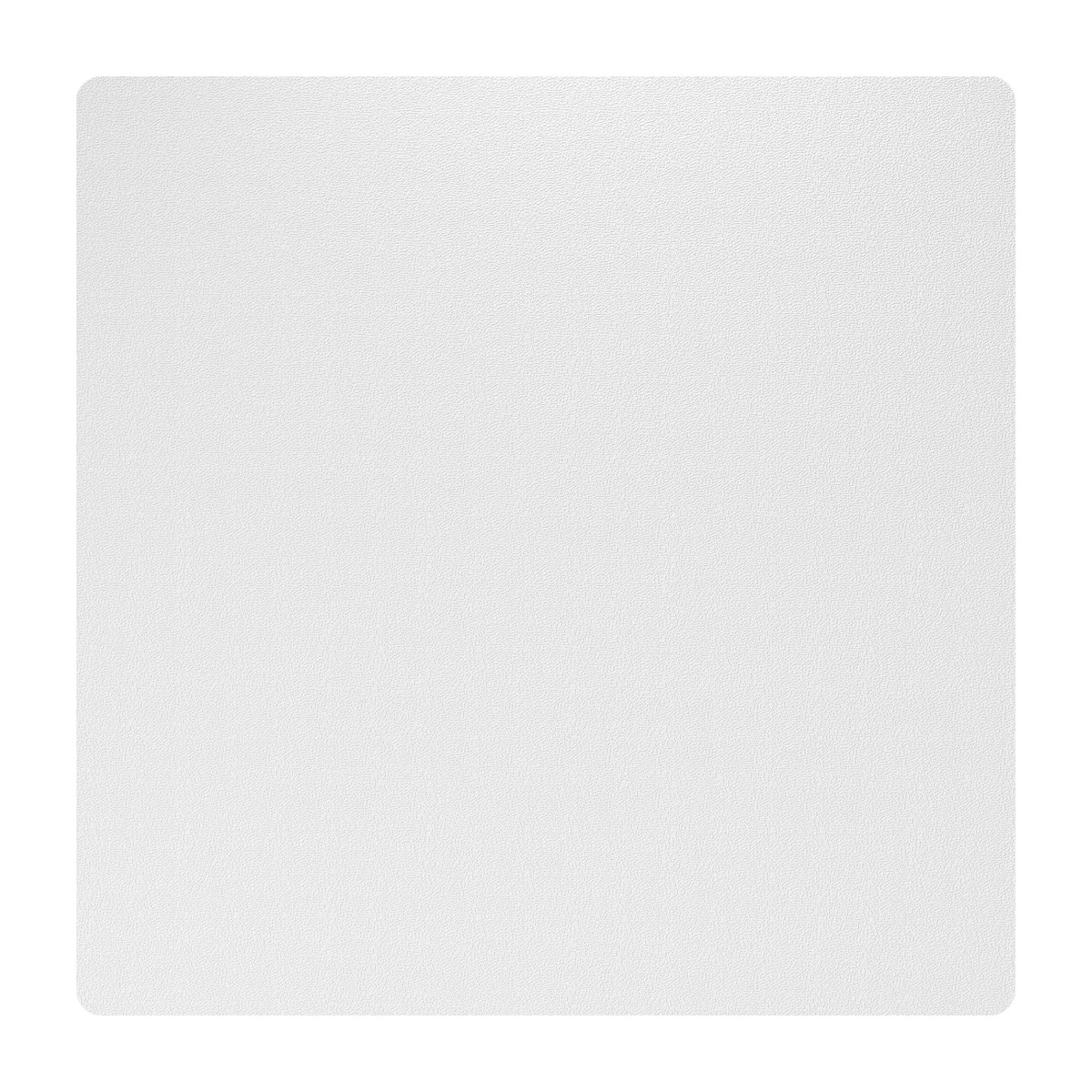 Alfombrilla protectora transparente de 120x120 cm para silla de oficina con ruedas