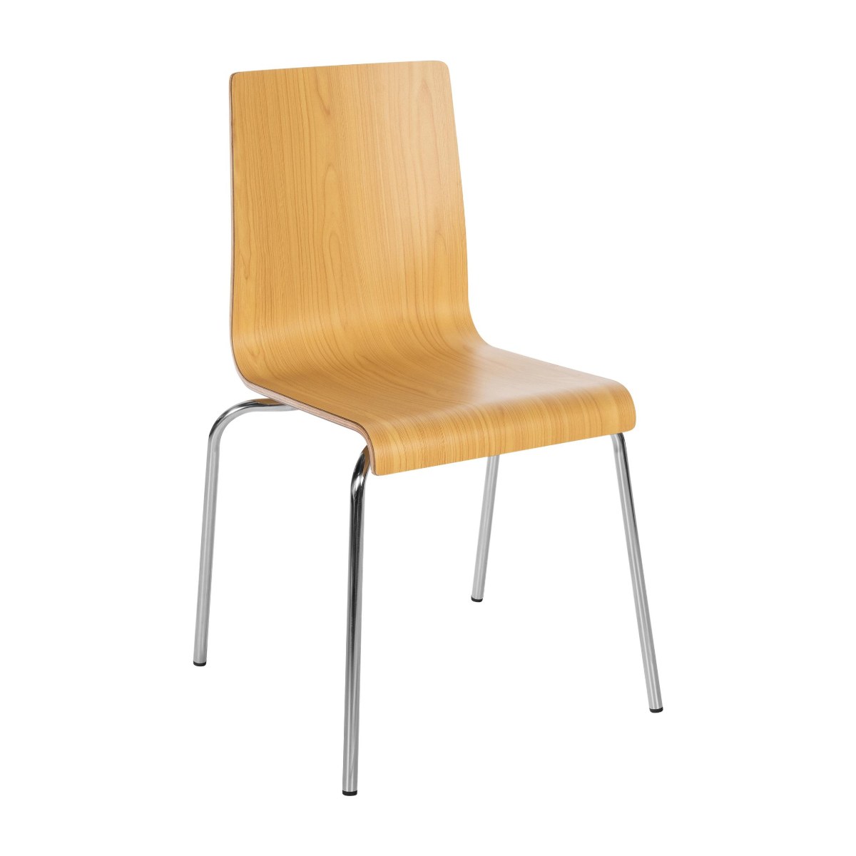 Silla de cafetería de madera LOARRE (1)