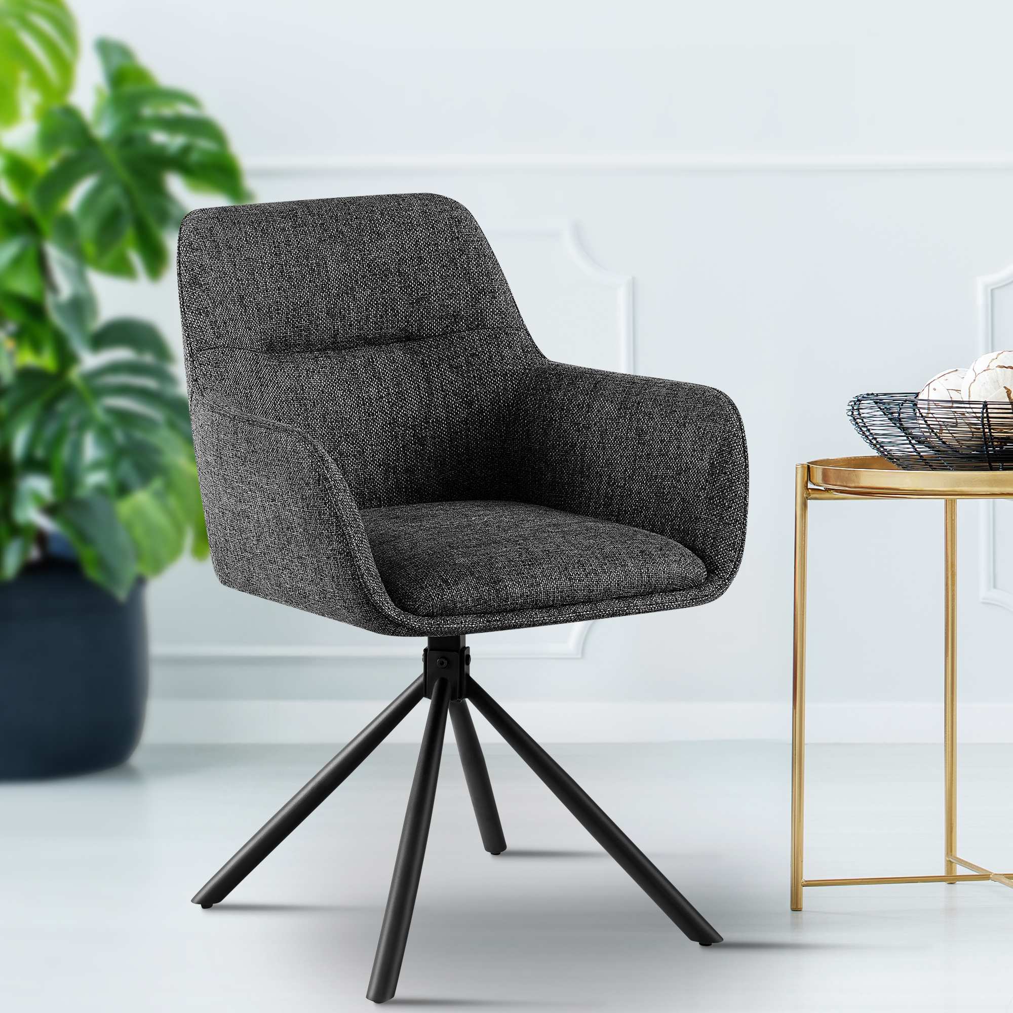 Silla de comedor giratoria FRAGA (3)
