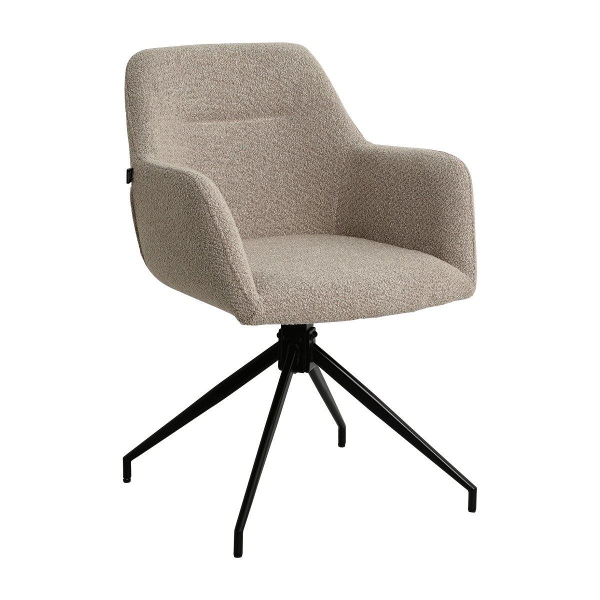 Silla giratoria bouclé BORJA (1)