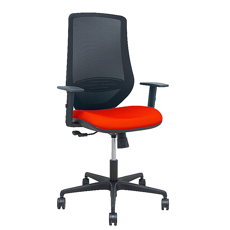 Silla de oficina con mecanismo sincronizado para teletrabajo y home office