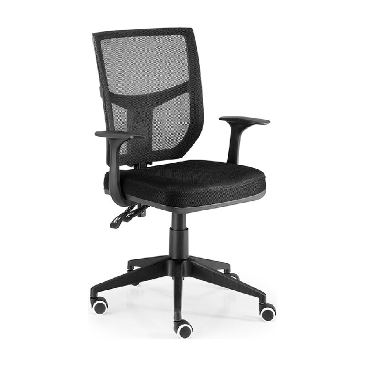 Silla de escritorio ROMA negra de Euromof