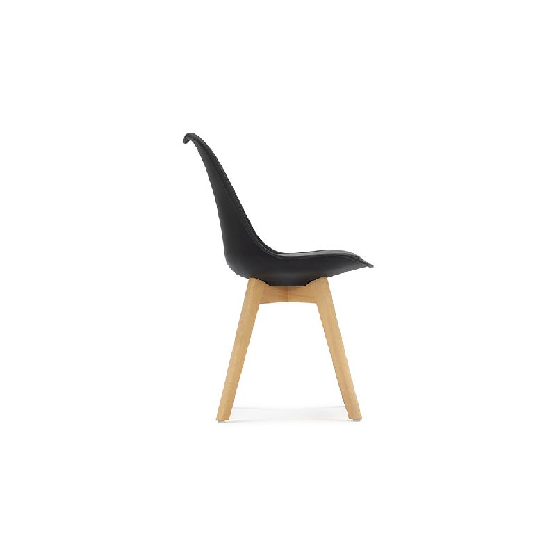 silla tallin de 4 patas madera