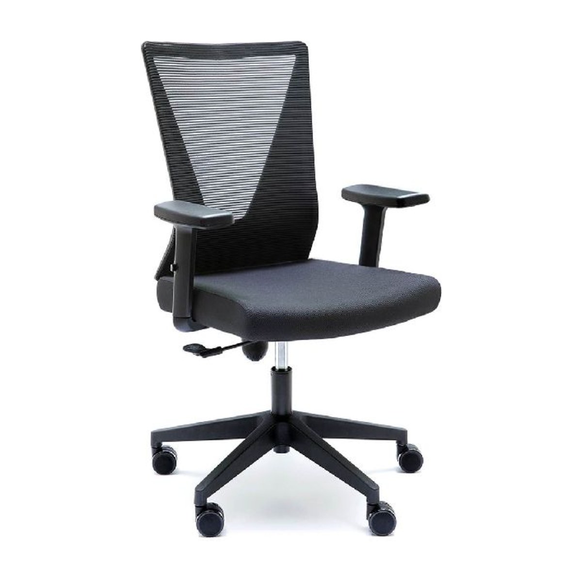 Silla de oficina TIRANA negra de Euromof