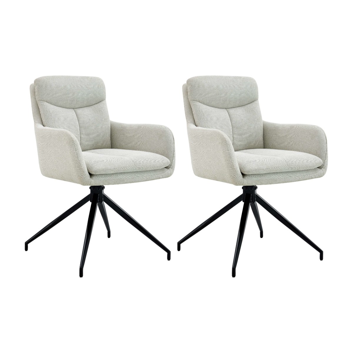 Sillas giratorias de comedor CASPE (1)