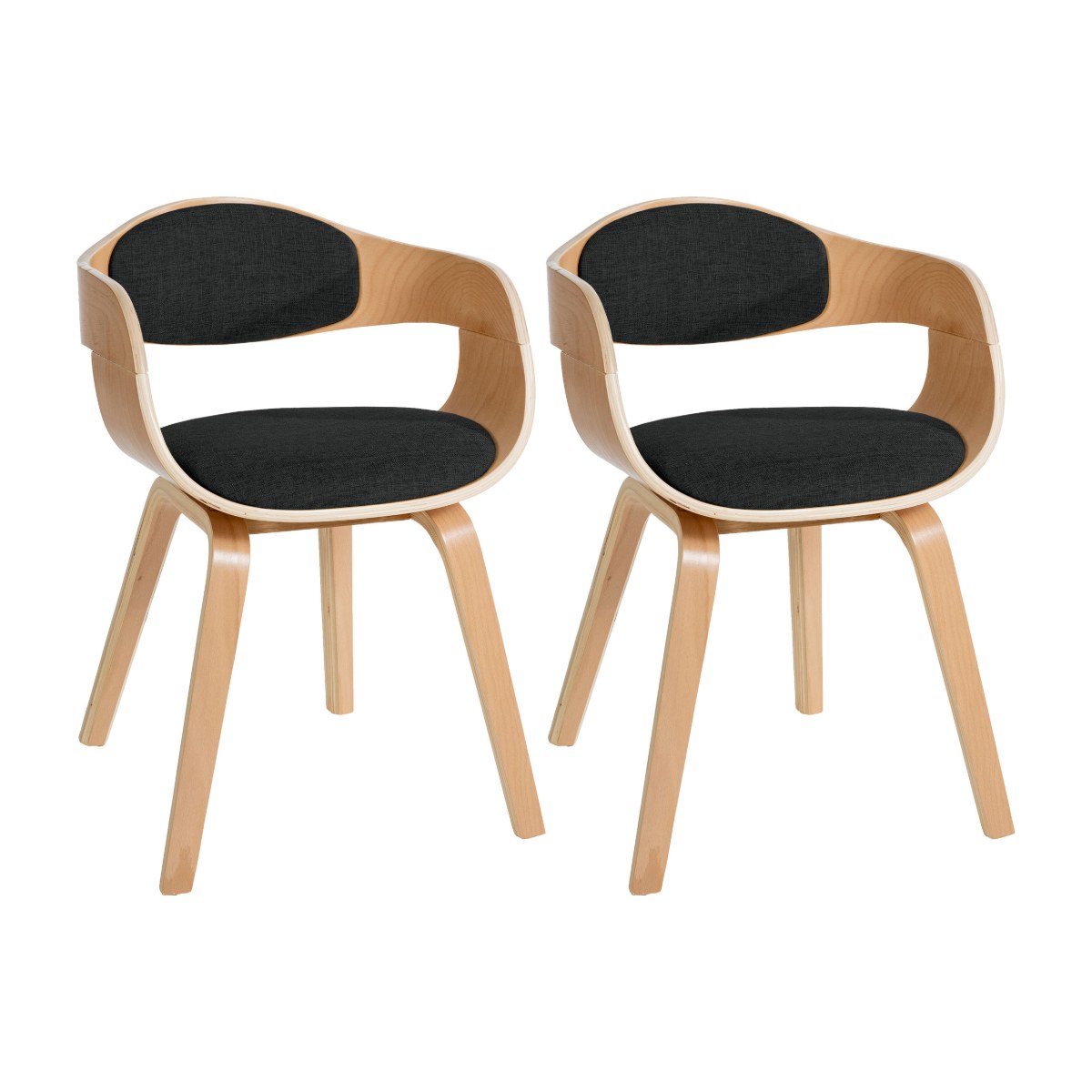 Silla de madera curvada ANETO (1)