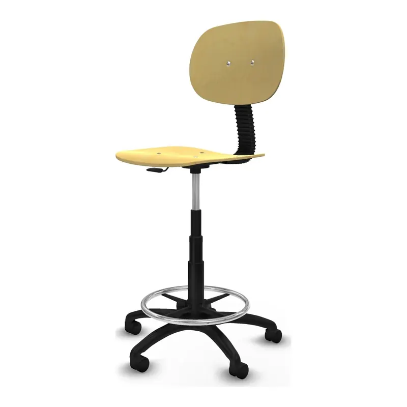 Taburete de madera regulable AREZZO